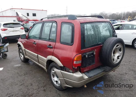 2001 Suzuki Grand Vitara Jlx/Jlx+/Limited z USA, uszkodzony, nr VIN JS3TD62V514165230